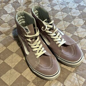 Lilac suede sk8-his like new